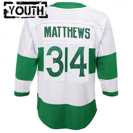 Dětské Hokejový Dres Toronto Maple Leafs Toronto St. Patricks Auston Matthew 34 Bílý Vintage Authentic